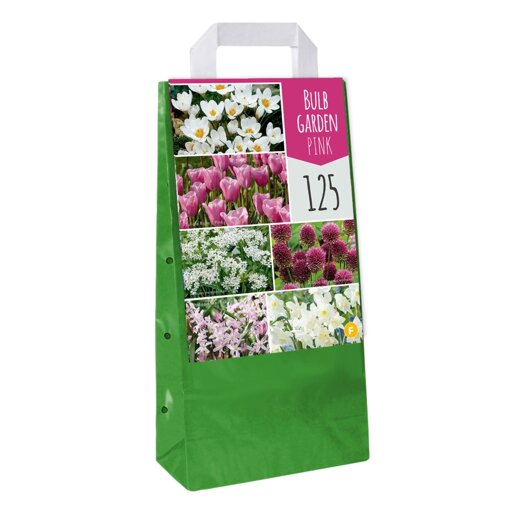 Bloembollen tas Roze & Wit Mix (125 stuks)